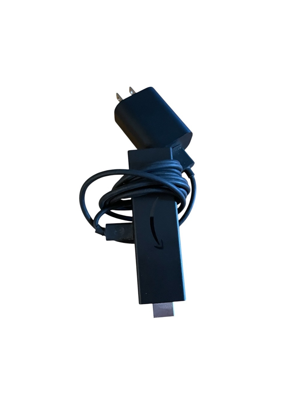 Amazon Black Streaming Fire Stick with Power Adapter